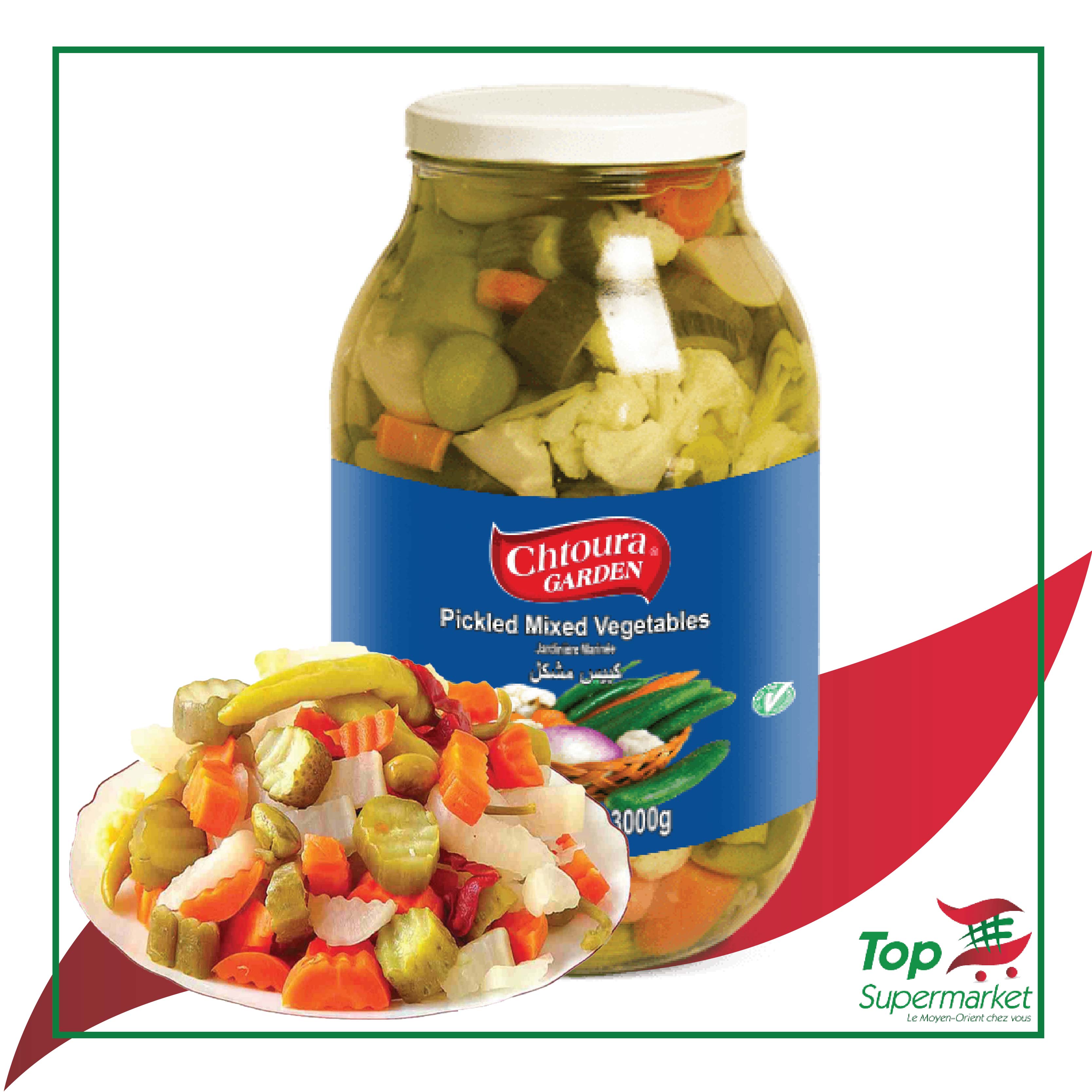 Chtoura Garden Légumes Marinés 3kG